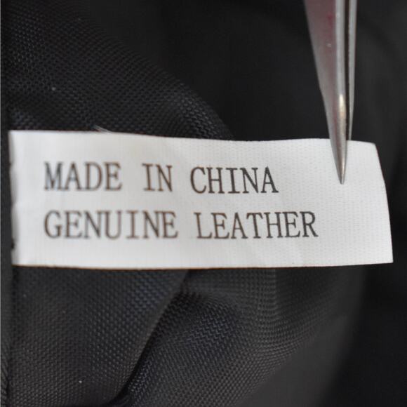 Andrew Marc New York small brown/black leather print shoulder bag purse Y2K hobo - Picture 7 of 7